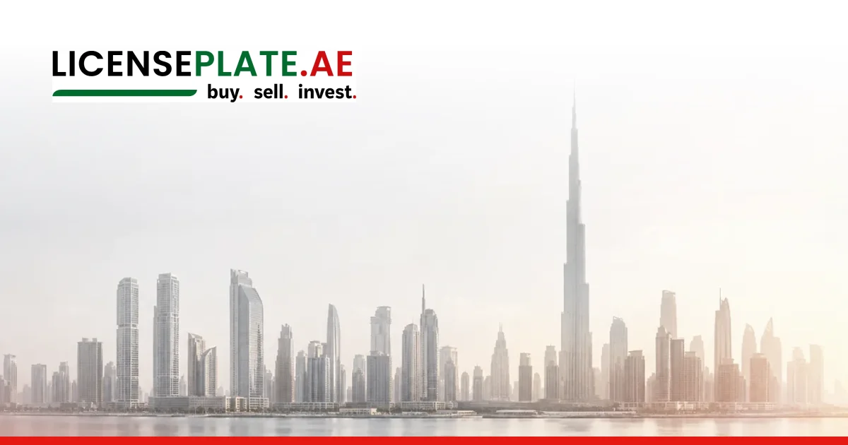 Dubai skyline with the Burj Khalifa, illustrating parking across UAE emirates
