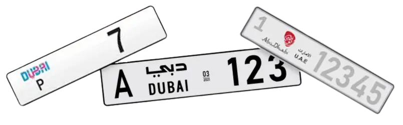 License Plates Banner