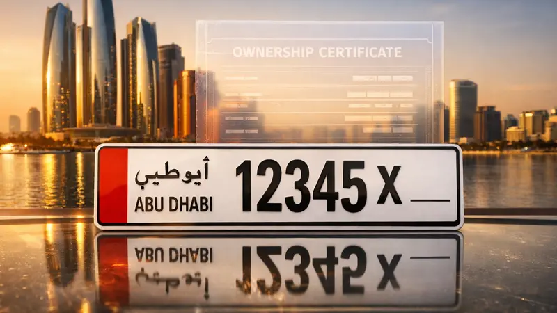 Abu Dhabi Plate Transfer Guide (TAMM): How Ownership Works, Rules, and Key Differences