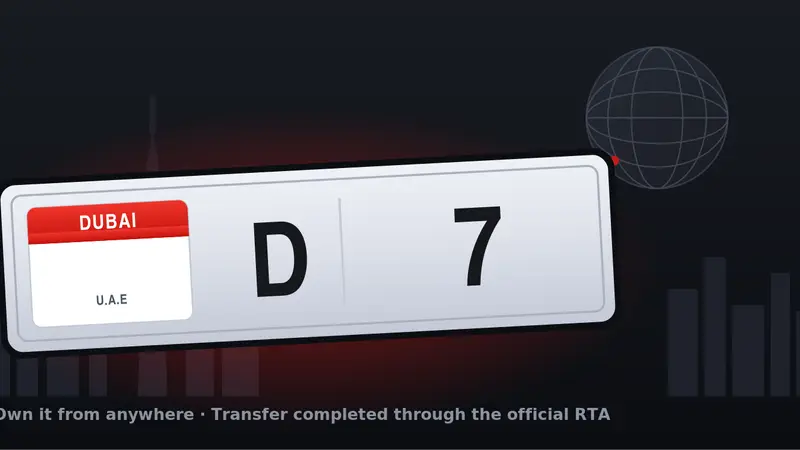 Can You Buy a UAE Number Plate From Abroad? The 2026 Non-Resident Guide