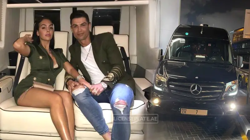 Ronaldo’s “CR 7” Dubai Plate: Why It’s One of the Rarest Number Plates