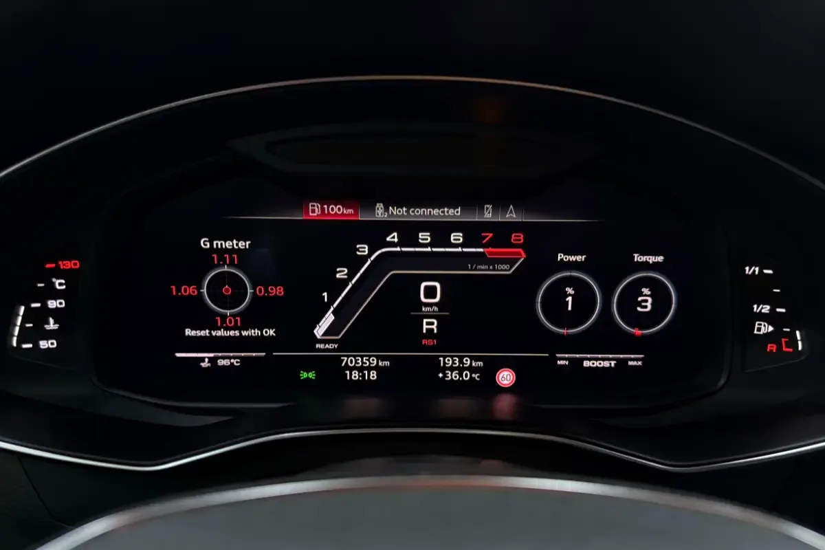 Audi RS 6 V8 4.0 Tiptronic AT (612 حصان) - 17