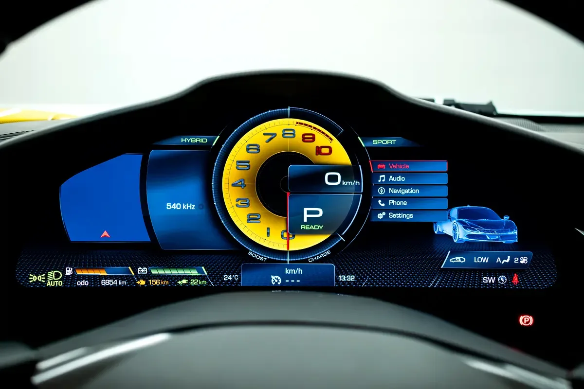 Ferrari SF90 4.0 AMT AWD (1030 حصان) - 11