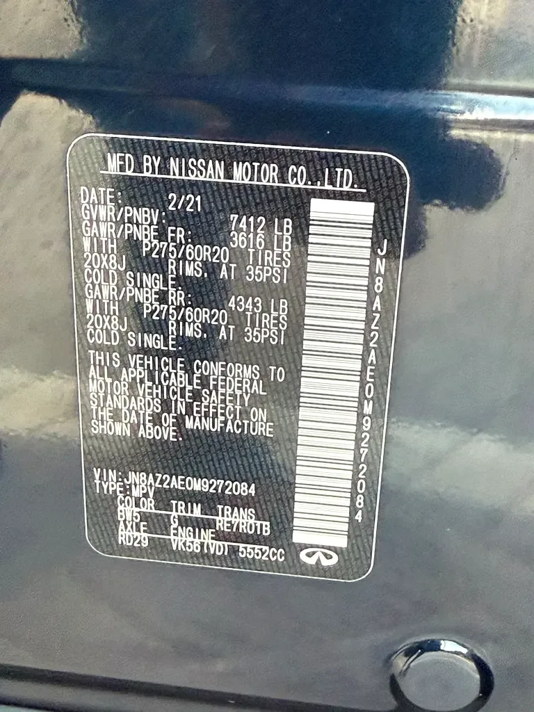 Infiniti QX80 5.6 AT AWD (405 hp) - 10