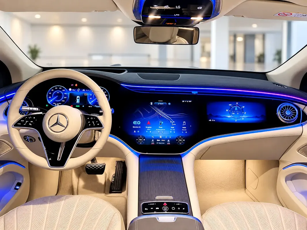 Mercedes-Benz EQS E AT AWD (523 حصان) - 8