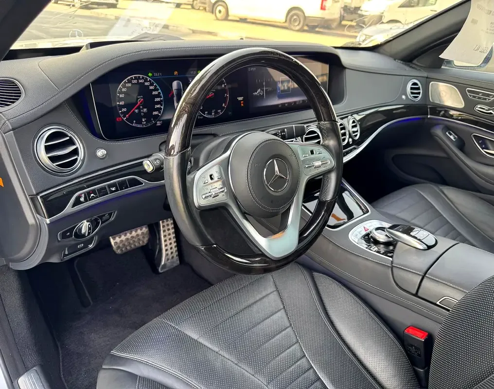 Mercedes-Benz S-Class S 400 d 9G-Tronic 4Matic long base (340 حصان) - 8