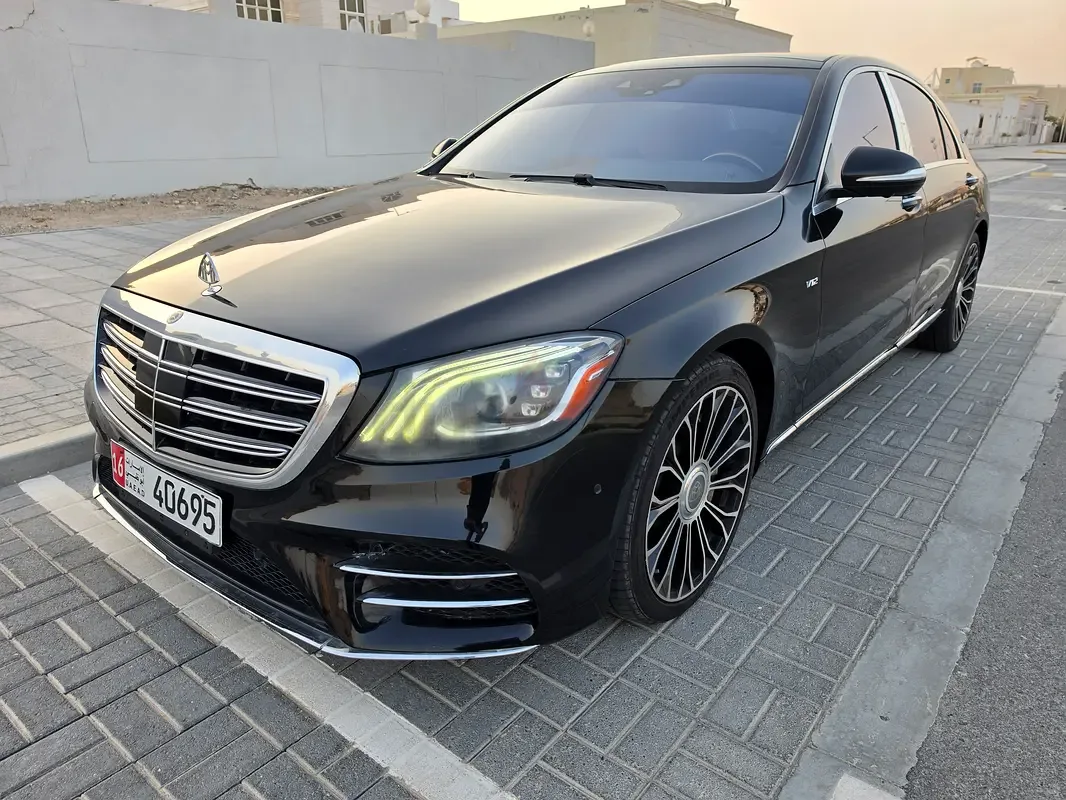 Mercedes-Benz S-Class S 560 9G-Tronic 4Matic long base (469 hp)
