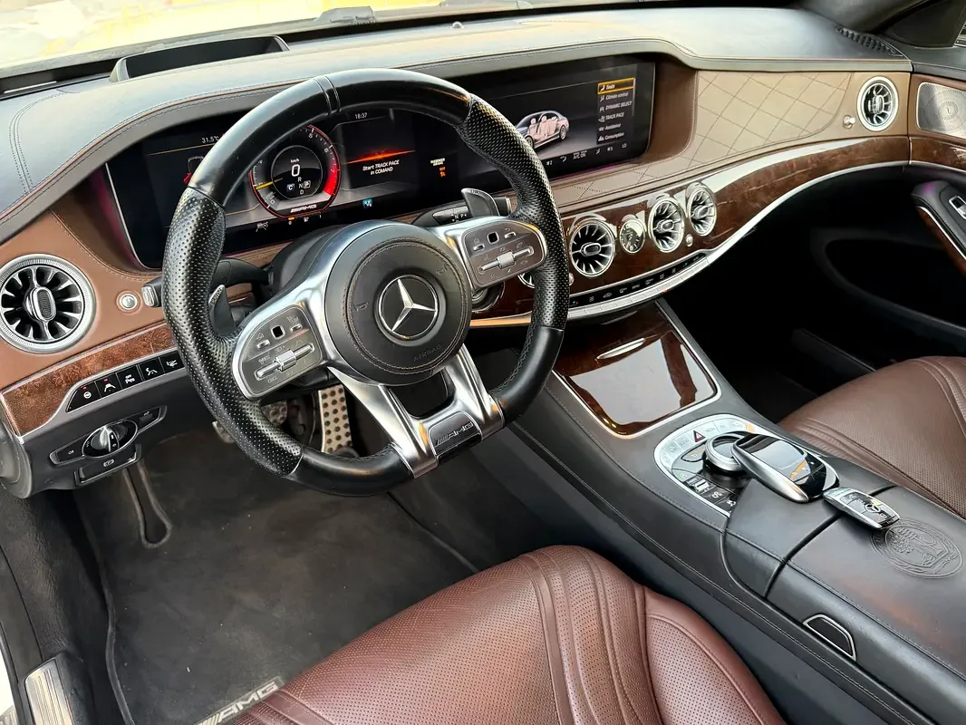 Mercedes-Benz S-Class S 63 AMG 9G-Tronic 4Matic+ long base (612 حصان) - 8
