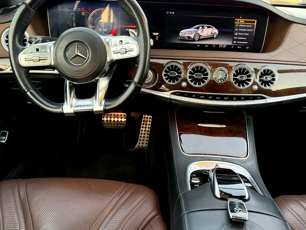 Mercedes-Benz S-Class S 63 AMG 9G-Tronic 4Matic+ long base (612 حصان) - 13
