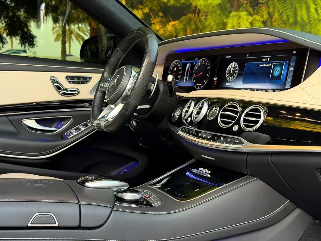 Mercedes-Benz S-Class S 63 AMG 9G-Tronic 4Matic+ long base (612 حصان) - 13