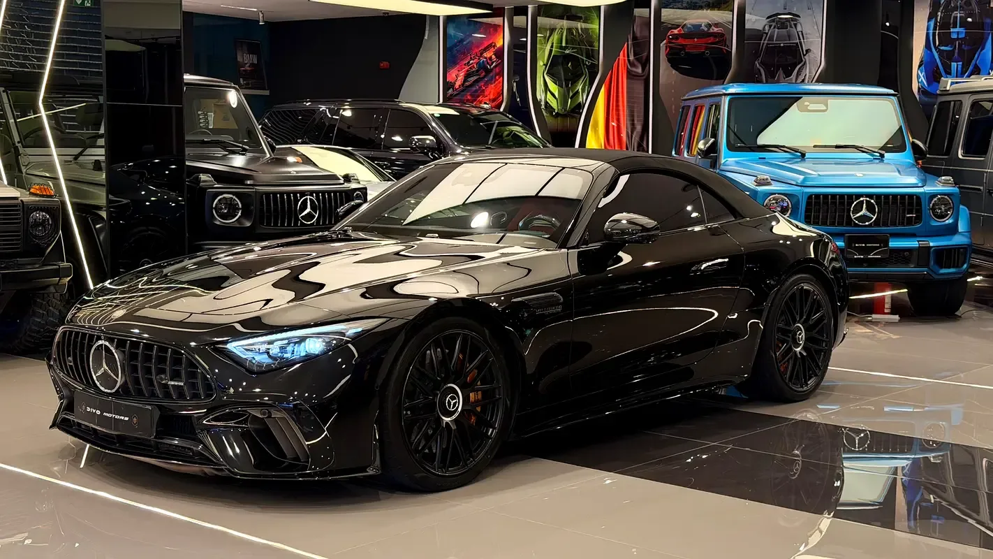 Mercedes-Benz SL-Class AMG 4.0 AT 4WD (585 حصان) - 3