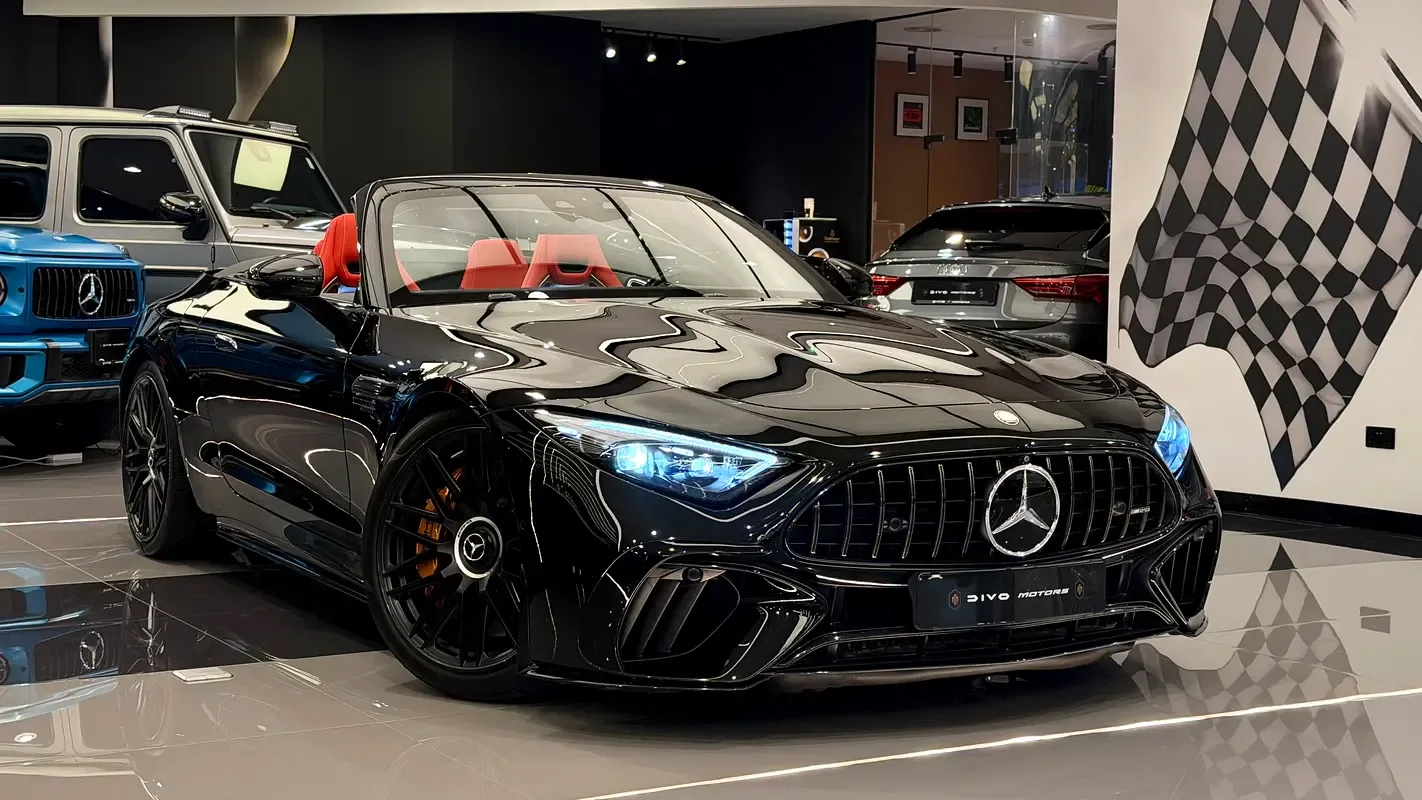 Mercedes-Benz SL-Class AMG 4.0 AT 4WD (585 حصان) - 4