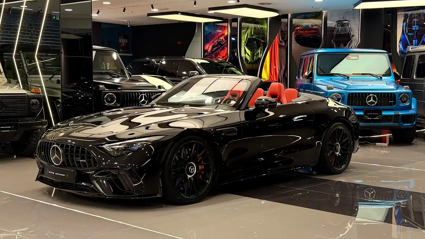 Mercedes-Benz SL-Class AMG 4.0 AT 4WD (585 حصان) - 6
