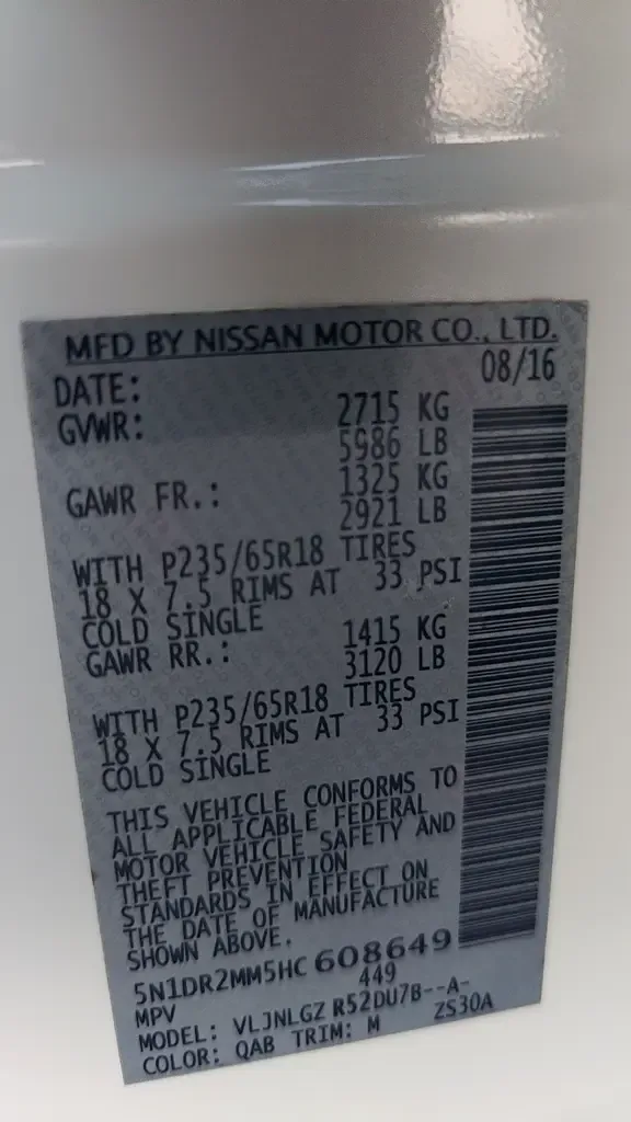 Nissan Pathfinder 3.5 l (284 hp) gasoline, Four-wheel drive, variator - 18