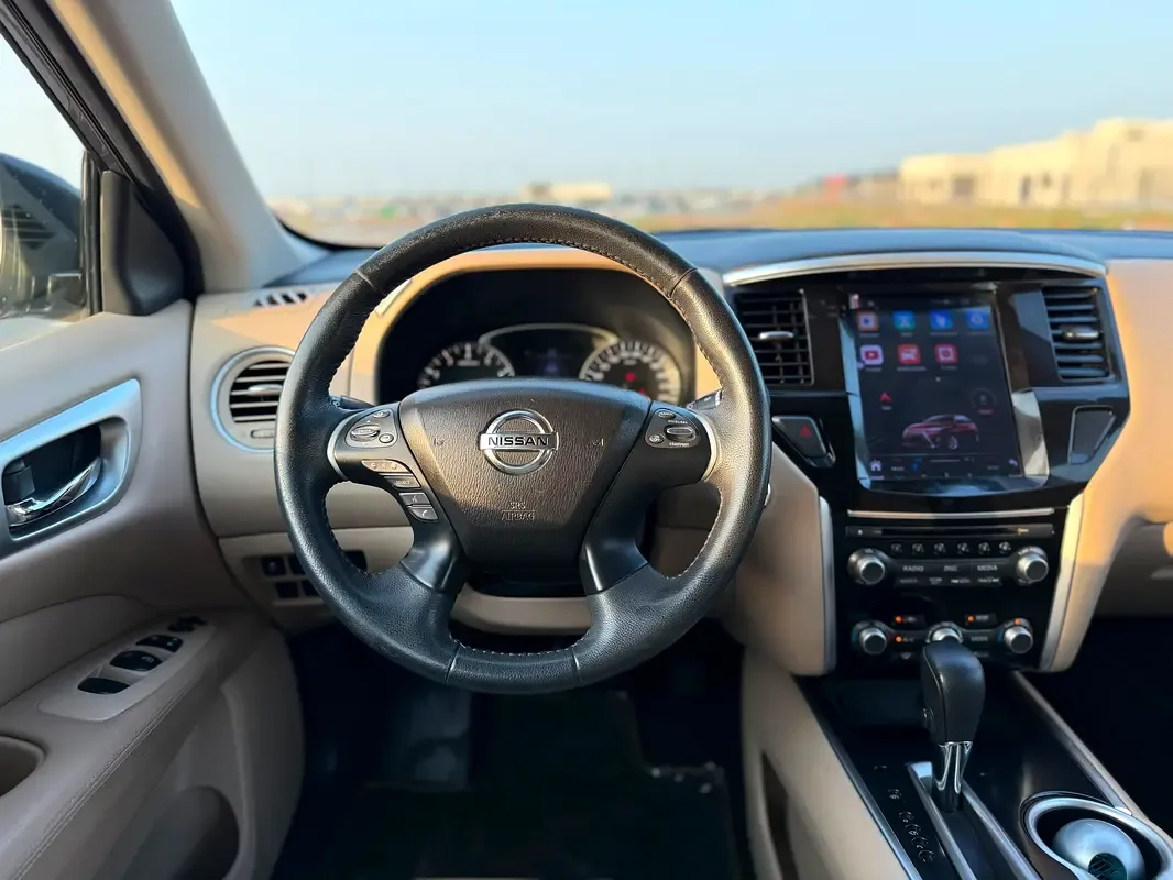 Nissan Pathfinder 3.5 l (284 حصان) بنزين, Four-wheel drive, variator - 15