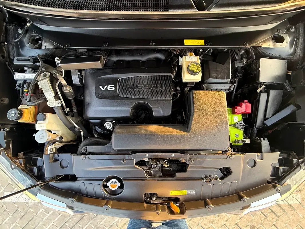 Nissan Pathfinder 3.5 l (284 حصان) بنزين, Four-wheel drive, variator - 18