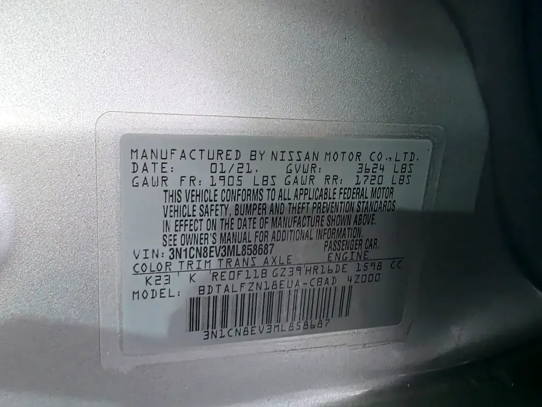 Nissan Versa 1.6 CVT (122 hp) - 18