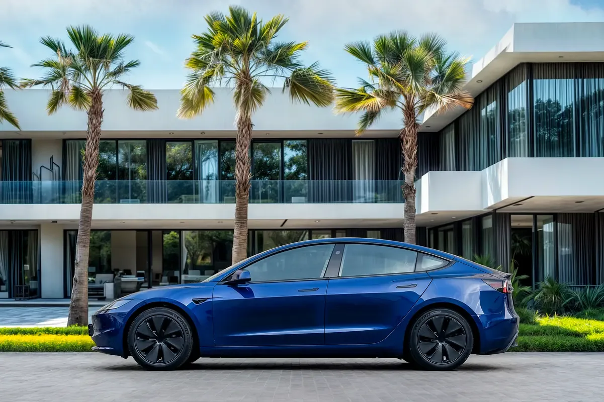 Tesla Model 3 AT 4WD (510 حصان) - 2